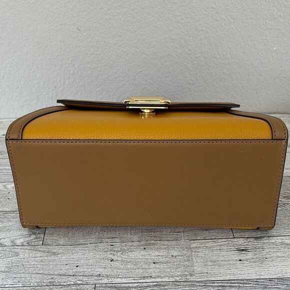 Michael Kors Whitney Goldenrod Medium Satchel NWT - Picture 5 of 13